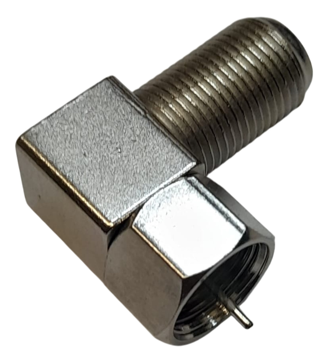 Conector Adaptador Codo De 90º Holland P/ Tv Hd Tda 3 Ghz - Imagen 3