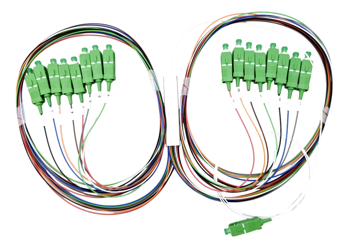 Derivador Splitter De Fibra Optica 1x16 Plc Sc/apc X10uds