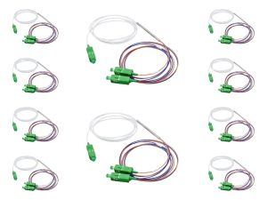 Derivador Splitter Fo Plc 1x2 02/98 Conectorizado Sc/apc X10