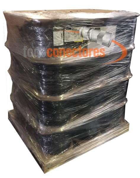 Cable Coaxil Rg-6 Wt 77% Trishield Sin Portante 10.980 Mts - Imagen 2