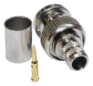 Conector Bnc Macho Crimp Belden 8281 75 Ohms Amphenol X10u