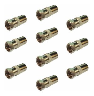 Conector Adapt. P/ Sintonizador Tda F Macho - F Hemb Grueso