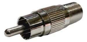 Adaptador Rca Macho A F Hembra Holland P/ Cctv Cámaras Tv