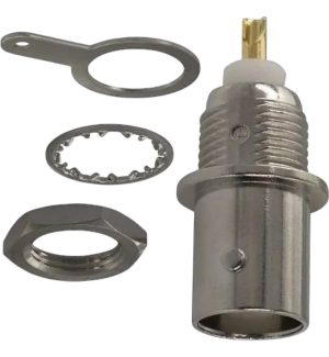 Conector Bnc Hembra Chasis Con Tuerca Amphenol 50 Ohms X10u