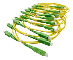Patchcord Pigtel Para Fibra Optica Sc/apc 3 Mts X10 Unids