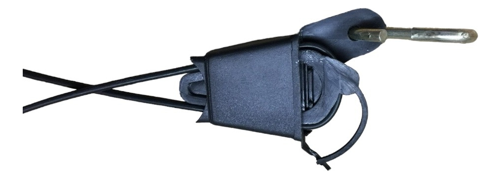 Mordaza Retencion Cartuchera De Fibra Optica Drop Pvc X5uni - Imagen 3