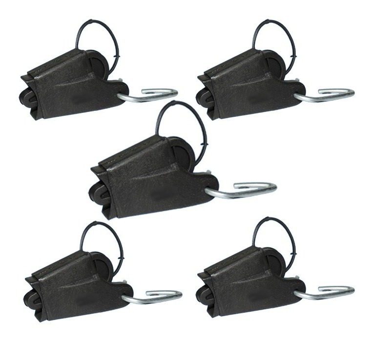 Mordaza Retencion Cartuchera De Fibra Optica Drop Pvc X5uni - Imagen 2