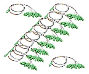 Splitter Derivador De Fibra Optica 1x8 Sc/apc Plc X50unids