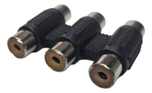 Union Empalme Hembra - Hembra Rca X 3 Video Audio Estereo