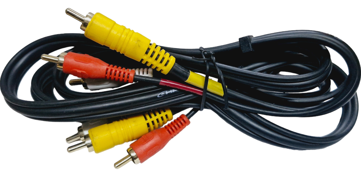 Cable Audio Video 1.5 Mts Rca Gold 3x3 Macho Tv Lcd Dvd Cctv - Imagen 5