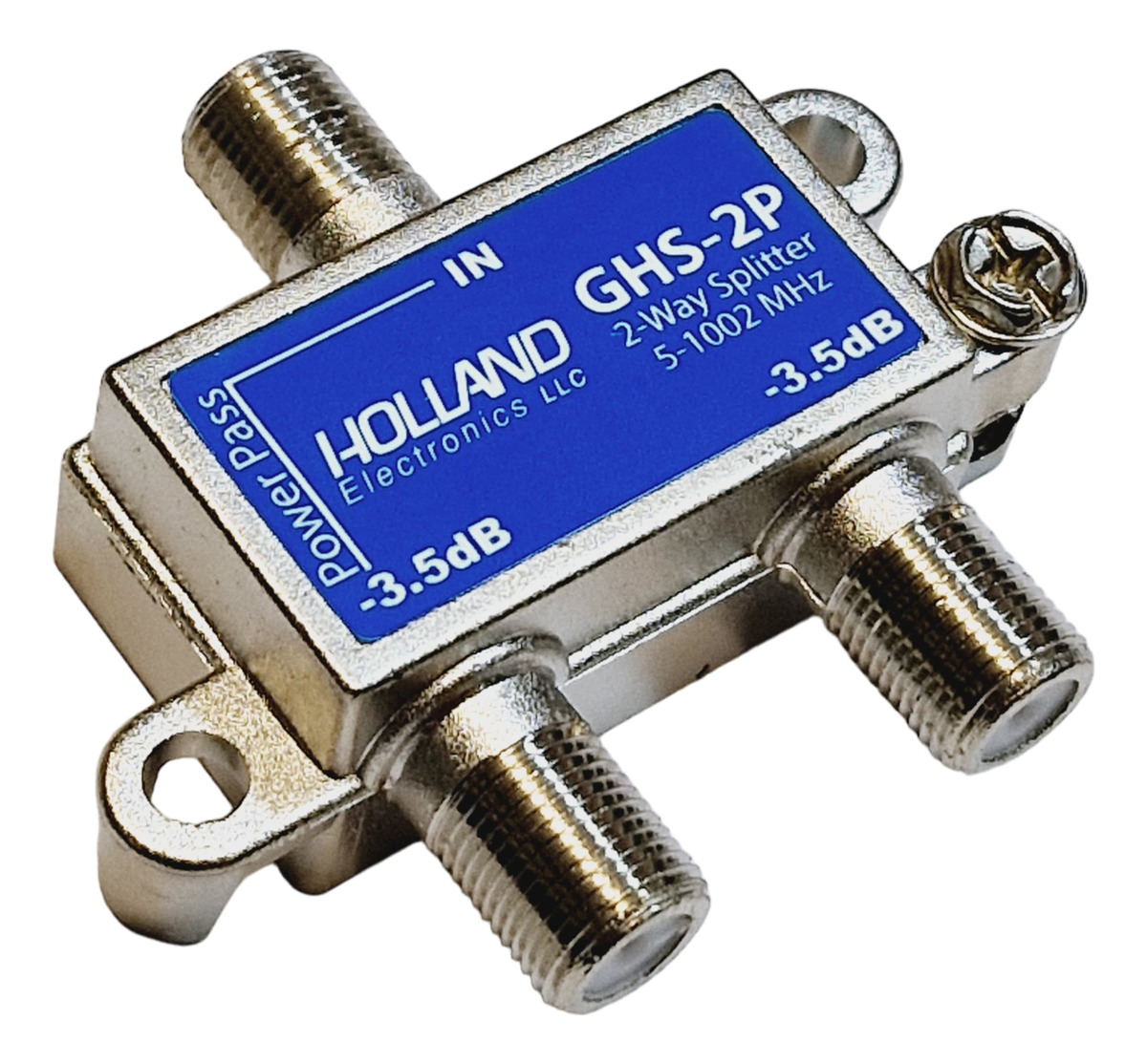Derivador Splitter De Señal Holland Ghs-2p Con Paso Tension - Imagen 3