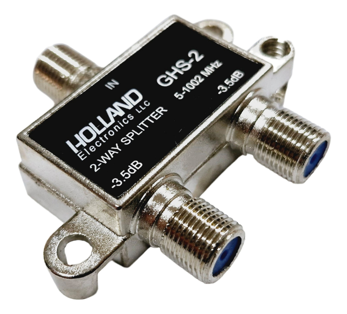 Derivador Splitter De Señal Holland Ghs-2 Coaxil Tv Conector - Imagen 5