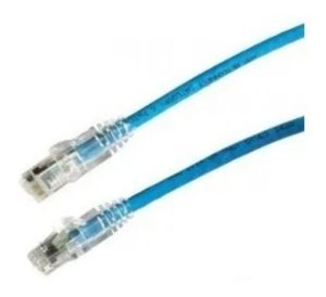 Patch Cord Cat 6 Amp Tyco Utp Certificado 2.4 Mts Red