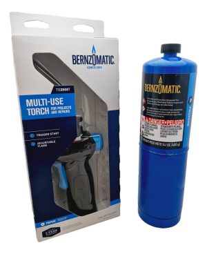 Garrafa Gas Propano Tx9 C/soplete Bronce Bernzomatic Ul100