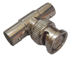 Adaptador T De 2 Bnc Hembra A 1 Bnc Macho X 10 Holland