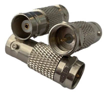 Adaptador Bnc Hembra A F Macho Cctv Camara Bfm Bfa X10 Uds - Imagen 2