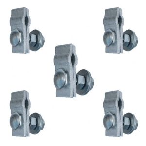 Morseto 1 Bulon Completo Para Linga Coaxil X 5 Unidades
