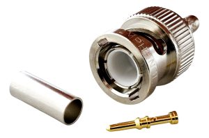 Conector Bnc Macho Amphenol Para Belden 1855a X10 Unids