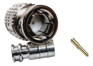 Conector Bnc Macho Para Belden 1855a X10 Unids Usa