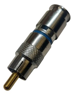 Conector De Compresion Rca-6 Holland Cctv Slc6-rca X10uni