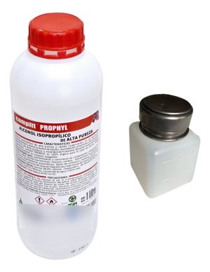 Alcohol Isopropilico Delta 99.9% 1l + Dosificador Dispenser