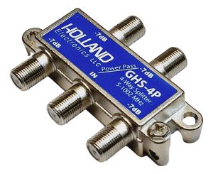 Derivador Splitter De Señal Holland Ghs-4p Paso Tensión