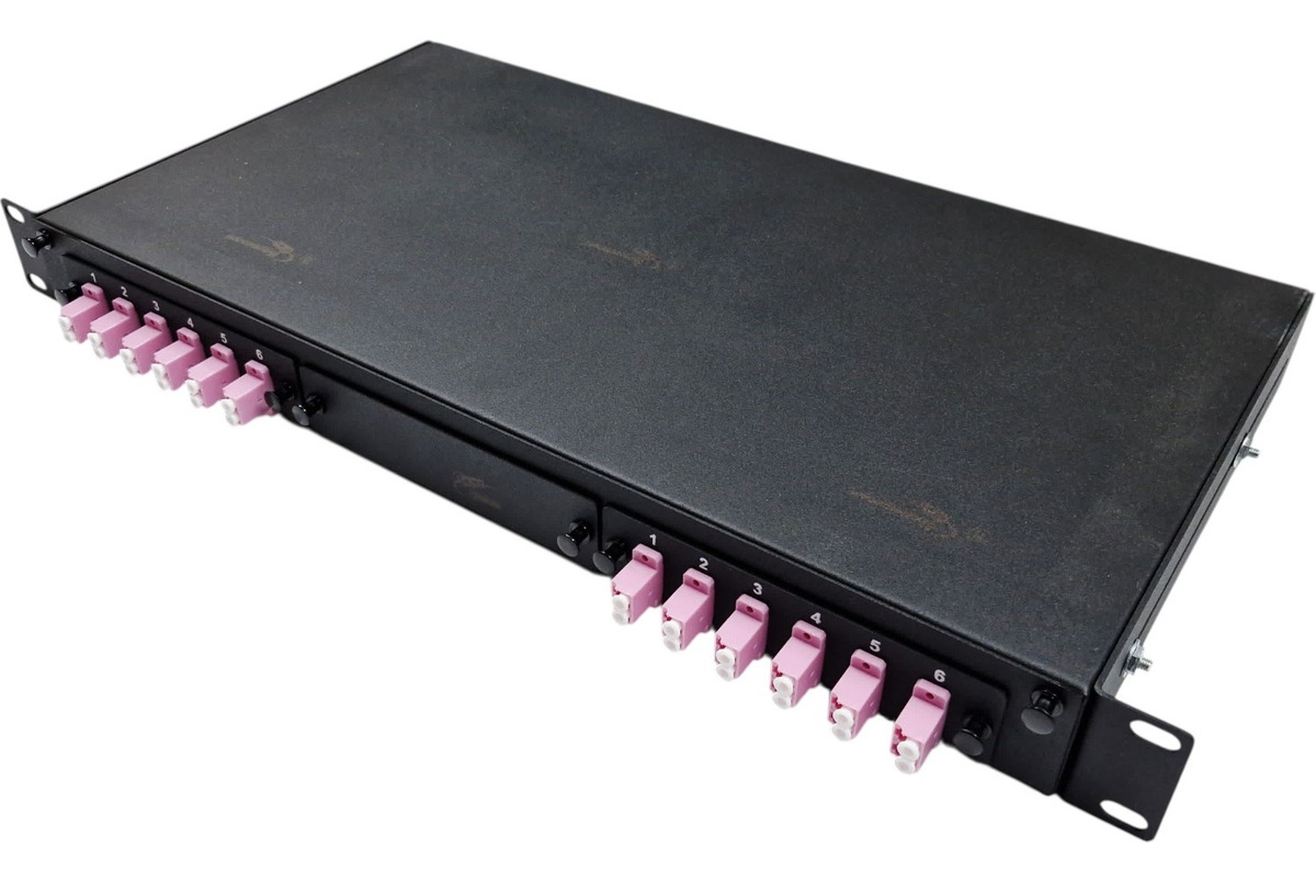 Odf Pachera Multimodo Acoplador Pigtail Lc Om4 X24 Duplex - Imagen 5
