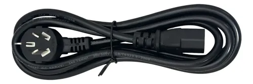 Cable De Tension Pc Fuente Power Interlock Iram 1.8mts X10u - Imagen 2