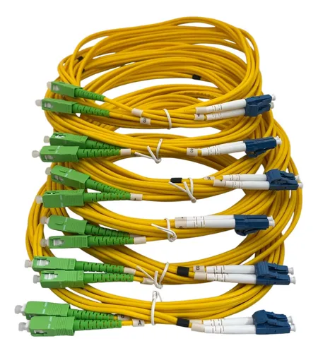Patch Cord Fibra Optica Duplex Sc/apc A Lc/upc Mo 3 Mts X6u - Imagen 4