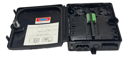 Mini Caja Nap Empalme Ftth 1in 2out Sangria Sc/apc Acople X5 - Imagen 4