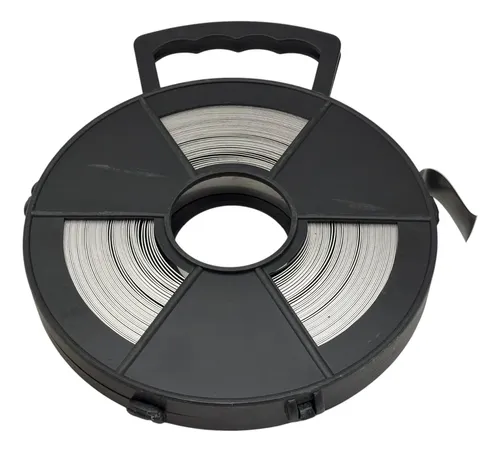 Suncho Fleje De Acero Inoxidable .304 Blister 1/2 X30mts X5u - Imagen 3