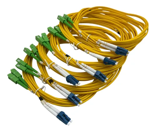 Patch Cord Fibra Optica Duplex Sc/apc A Lc/upc Mo 3 Mts X6u - Imagen 2