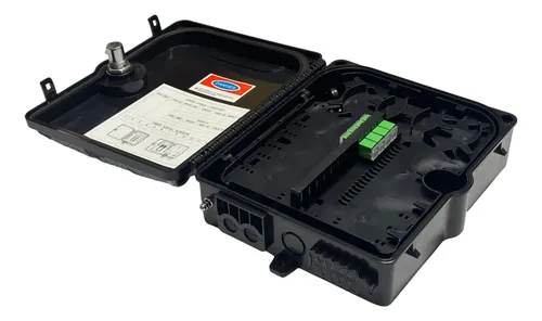 Mini Caja Nap Empalme Ftth 1in 2out Sangria Sc/apc Acople X5 - Imagen 7