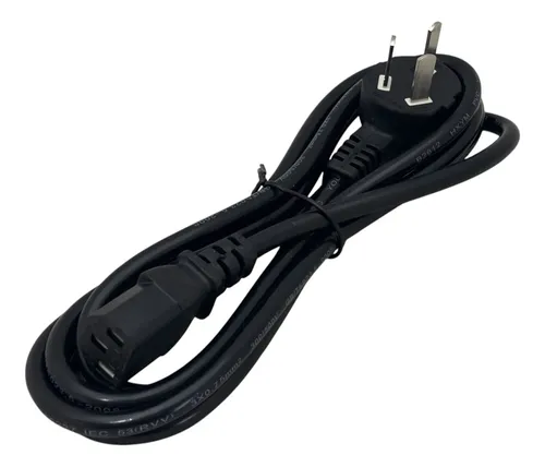 Cable De Tension Pc Fuente Power Interlock Iram 1.8mts X10u - Imagen 3