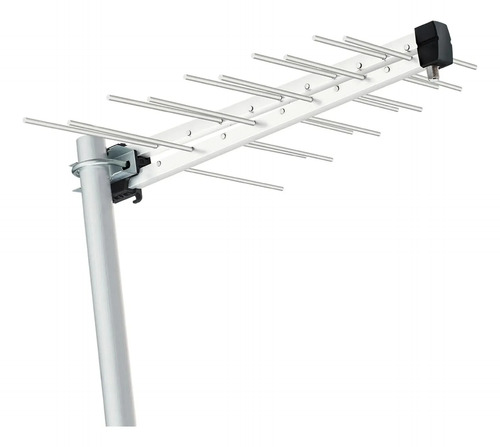 Antena Digital Exterior Full Hd Tda Isdb-t Tv + Mensula
