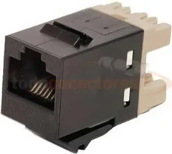 Jack Cat 5e Amp Tyco P/ Conector Rj-45 Pachera Roseta Rack - Imagen 3