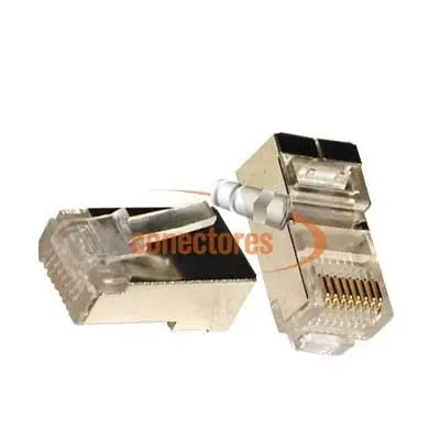 Ficha Rj45 Blindada Cat 5e Amp Commscope Tyco X100 Unid Utp - Imagen 2