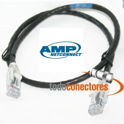Patch Cord Amp Cable Utp Cat 5e 2.4 Mts - Imagen 3