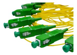 Pigtail Patchcord Fibra Óptica Sc/apc 0.9mm Simple 1m X12uni