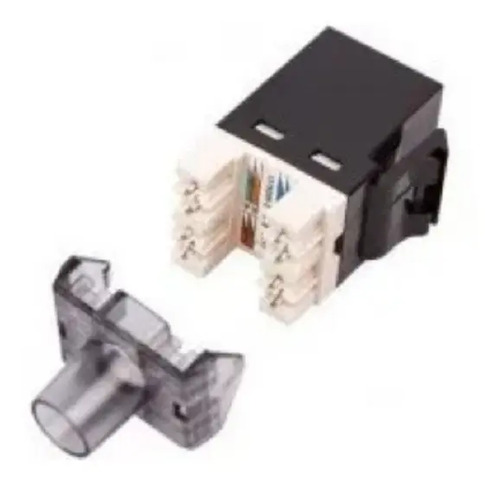 Jack Cat 6 Amp Tyco P/ Conector Rj-45 Pachera Roseta Rack - Imagen 5