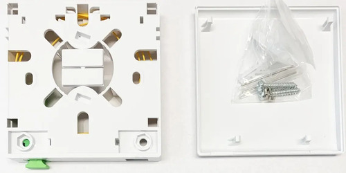 Roseta Fibra Optica Ftth Completa Acoplador Pigtel Manguito - Imagen 2