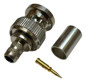 Conector Bnc Macho 2yccy 75 Ohms Amphenol X10unids