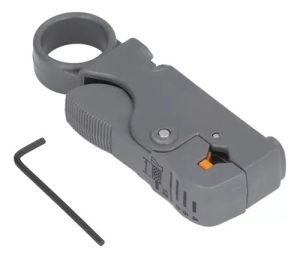 Pela Cable Giratorio Koion Rg 58 59 6 P/ Conector Coaxil Tda
