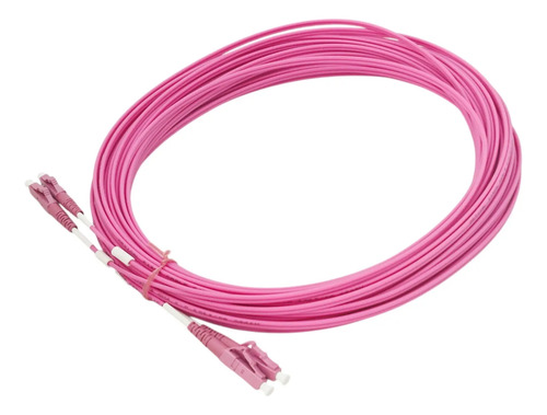 Patch Cord Lc/pc Multimodo Duplex 50/125 2mm Om4 25mts