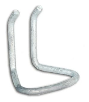 Gancho Soporte P Fibra Optica L Agfe Agf-2 Galvanizado X10