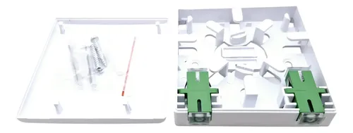 Roseta Fibra Optica Ftth Completa Acoplador Sc/apc X10 Unid - Imagen 8