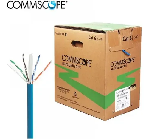 Cable Utp Amp Tyco Cat 6 Por 10 Mts Interior Todoconectores - Imagen 3