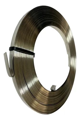 Suncho Fleje Acero Inoxidable 0.301 Real 1/4 X30mts Inox-ban - Imagen 3