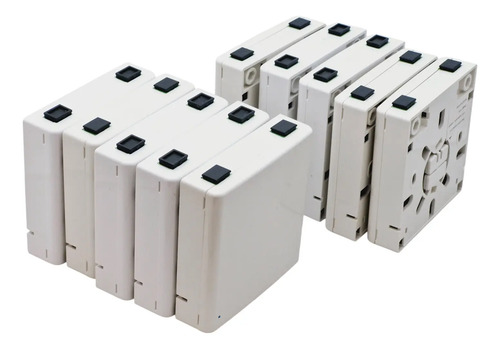 Roseta Fibra Optica Ftth Completa Acoplador Sc/apc X10 Unid - Imagen 6