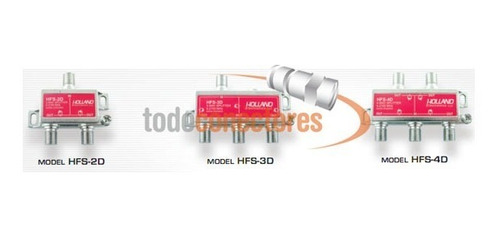 Derivador Splitter Señal P/ Antena Tda Hfs-3d Digit. 2.2ghz - Imagen 2